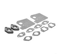Para Honda Gcv160a Gcv190 Gsv190 Kit de juntas de aislante de carburador de motor compatible con Hrb216 Hrr216 Hrs216 Hrt216 Hrt216 Piezas de cortacésped Juego de 12 piezas