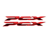 para Honda Pcx PCX150 125 PCX125 3D Pcx Motocicleta Pegatinas Emblema Insignia Logo Calcomanías Tanque Scooter Cola (Color : 4)
