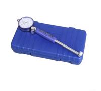 Para indicador de dial, herramienta de medición de cilindro, agujero profundo, diámetro interno de 0,01 mm, cuerpo de metal azul de precisión, 6 tamaños de sonda intercambiables de 10 a 450 mm para