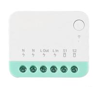 Para interruptor inteligente Sonoff para mini R4M WLAN, 10 A, Matter y compatible con Alexa, control remoto para contactos secos y corriente alterna