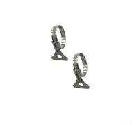 Para karcher - Juego de manguera flexible de 10 m para extracción de agua y control de inundaciones con abrazaderas sin herramientas, compatible con todas las bombas Karcher 2.997-100.0 (abrazadera de