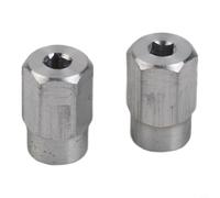 Para la tapa del conductor del eje flexible/tuerca de transmisión de la herramienta giratoria/Parte 2610916116 Reemplazo/Adaptador de metal para Dremel/Conector de eje flexible/Tuerca de transmisión