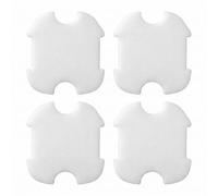 Para Limpiador de Piscina Robótico WYBOT A1 Paquete de Esponjas Filtro Compatible Material de Espuma de Algodón para Soporte de Filtración Continua y Reutilización (4 piezas)