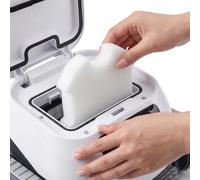 Para Limpiador de Piscina Robótico WYBOT A1 Paquete de Esponjas Filtro Compatible Material de Espuma de Algodón para Soporte de Filtración Continua y Reutilización (8 piezas)