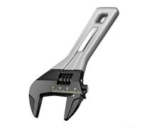 Para llave compacta y ajustable con ancho máximo de mandíbula de 1.5 pulgadas y escalas grabadas con precisión para un ajuste preciso del cierre (5 pulgadas)