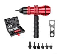 Para M3 - Adaptador de herramienta de tuerca de remache M10 para taladro eléctrico - Kit de remachado resistente con mango desmontable - Cabeza de acero de aleación para posicionamiento de perforación