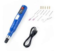 para mini Amoladora Sin para cable USB Recargable 15 para accesorios | para batería litio 3.7V, uso sin cables, para ideal para proyectos móviles, para carga rápida USB, ergonómico