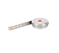 Para mini cinta métrica 5m resorte acero para costura sastrería (1 metro) | Tira de acero de resorte de 19 mm, mecanismo de bloqueo automático, longitud de 5 m, marcas claras, listo para carpintería