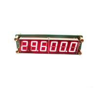 para módulo de contador de frecuencia Pantalla LED de 6 dígitos 0. para | LED de 6 dígitos de 1,42 cm, 0. para tiempo de puerta de 1s, visualización en tiempo real, bloqueo automático de ceros no