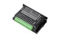 Para módulo de controlador de motor paso a paso TB6600, 32 micropasos, rango de entrada de 9-42 V, salida ajustable de 0.5-4.0 A, compatible con sistemas individuales 42 57