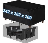 para muebles de jardín, cubierta de tela Oxford 210D para juego de mesa y sillas de jardín, duradera de invierno, número de artículo: WGSH-175 PCA
