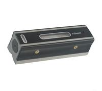 para nivel de espíritu, nivel de montaje, tipo barra de acero, precisión de 0.02mm/m, base de ranura en V, para alineación de maquinaria (150MM)