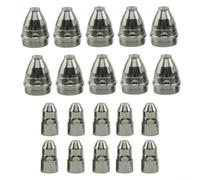Para P80 Plasma Corte Antorcha Consumibles Reemplazo Set 20pcs Incluyendo Electrodos y Boquillas con Alta Compatibilidad para Máquinas de Corte por Plasma CNC