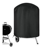 para Parrilla 70 x 70 Pulgadas Protector Extra Fuerte Negro | Oxford polvo carbón parrilla protectora adecuada para terraza, jardín, camping, y jardineros