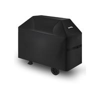 para parrilla VEVOR, fundas para de 52 pulgadas para parrillas de exterior, resistente a la decoloración, resistente a , poliéster 600D de resistencia, fácil de poner y quitar, con correas de , negra