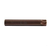 Para puntas de destornillador Torx de 75 mm, vástago hexagonal de acero, alto par de torsión resistente al desgaste, juego de brocas de cabeza de estrella, para T20, para T25, para T30 T40 T45 T50 T55