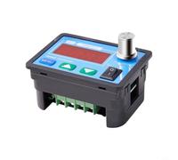 Para PWM DC Motor Regulador de velocidad 6-55 V 30 A con 4 indicadores LED y codificador Botón giratorio para motores DC sin escobillas Automatización Industrial Control Negro Azul