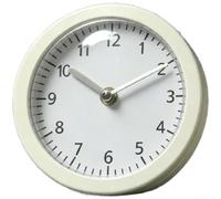 para reloj de Baño Plástico a Humedad Sin para reloj de Baño | Mecanismo silencioso, impermeable, ventosa para fuerte, para ideal baño cocina, lectura clara