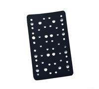 Para RTS400 LS130 Almohadilla de respaldo de lijado con interfaz y espuma resistente a la compresión 80 x 133 mm Nylon reforzado (54 agujeros)