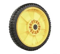 para rueda Goma Abrasión para Segadoras Jardín para rueda Goma(1pc) | Diámetro exterior 200mm, eje 12.7mm, ancho 36mm, para ajuste para múltiples marcas