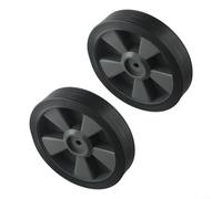 para ruedas Repuesto Barbacoa Plástico 2Pcs 195mm para charbroil | Plástico , instalación para fácil, diámetro 195mm, compatible para charbroil, pack 2 unidades