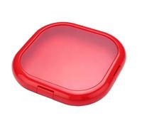 para sándwich Bol Antifugas Reutilizable de Silicona Alimentaria con | Sándwich infantil apto microondas y lavavajillas Para Comida Preparada Snack Almuerzo Niños Chicos Mujeres Rojo