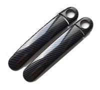 Para Skoda Para Citigo 2011 2012 2013 2014 2015 2016 2017 Cubiertas Para Manijas Puertas Coche Fibra Carbono Cromada Accesorios Adhesivos Estilo Funda Manija Puerta Coche(Style3)