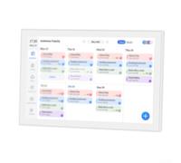 para Smart Family Wall Planner 10.1 pulgadas WiFi para habilitado para | ABS para una construcción duradera, acabado blanco, soporte de pared o soporte de escritorio, tamaño de 10.1 pulgadas