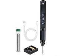 para soldador Inalámbrico USB-C Calentamiento para 3s Pantalla para oled | Calentamiento en para 3s, pantalla para oled real-time, para batería recargable, para puerto USB-C, uso portátil sin cables