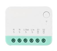Para Sonoff para Mini R4M WiFi Smart Switch, Matter-fähig, 10 A, para Alexa y Google Home, relé empotrado para pulsador e interruptor, compatible con 86 x 86 mm
