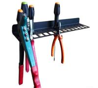 para soporte Metalico Pared 49cm para Llaves para soporte Metalico | para acero hierro , montaje pared, 49cm largo, para ideal garajes, talleres y cobertizos
