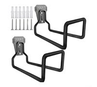 para soporte para Manguera de Jardín de Metal Montaje en Pared 7.4 x | Instalación sencilla en cerca pared o árbol para compacto Apto para cables extensión mangueras