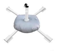 para soporte para parasol Metal Ajustable 22-32mm Estable para | Estructura estable, 4 pies fuertes, bolsa agua 10kg, resiste viento, no se vuelca fácilmente
