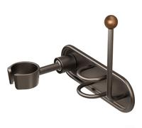 para soporte para secador para acero Carbono con Ranura Peine(Elegant Black)