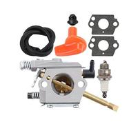 para Stihl H24D FS48 FS52 FS66 FS81 FS86 FS106 para cortadora de césped para WaIbro WT-45-1 para bujía para Enchufe línea Combustible Kit carburador