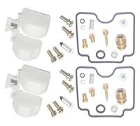 para Suzuki GS500 2001-2002 Repuestos del Sistema De Combustible Kit Reparación Carburador Motocicleta Diafragma Flotador Válvula Aguja Carburador Repuesto Moto(2 Sets C)