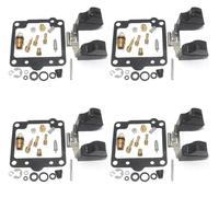 para Suzuki GS750E 1980 1981 1982 Carburadores Kit De Reparación Carburador Motocicleta Junta Asiento Aguja Flotante Piezas Carburador Repuesto Moto(4 Repair Kit)