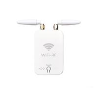Para Tuya Smart WiFi RF Copiadora de control remoto compatible con puertas eléctricas Persianas enrollables Soporta hasta 10 dispositivos Duplicador de señal inalámbrico de 2.4 GHz para automatización