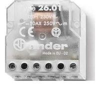 para usar 260182300000pas Relé telerruptor A impulsos para caja de 230 Vac 1 No 10 A 6 Las disponibles