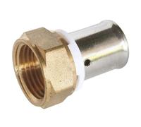 PARA USTED SOMATHERM - tubo de sujeción Ø20 Conector en línea para - Mujer 20/27 (3/4 '') Para conectar un diámetro de tubo Ø20 PARA