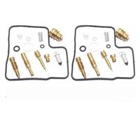 para XL650V para T&RANSALP 1988-2006 XL 650 Repuestos del Sistema De Combustible Kit Reparación Carburador Motocicleta Diafragma Émbolo Carburador Repuesto Moto(4 Sets B)