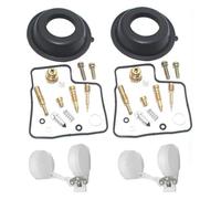 para XL650V para T&RANSALP 1988-2006 XL 650 Repuestos del Sistema De Combustible Kit Reparación Carburador Motocicleta Diafragma Émbolo Carburador Repuesto Moto(4 Sets D)