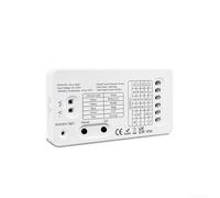Para Zigbee 3.0 Smart Led Controller 5 en 1 RGB Cct Control de voz para Alexa para Smartthings 5-24v para ultra delgado material ignífugo blanco diseño compacto para gabinete tiras de iluminación