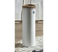 Paragüero cil. bambu blanco c/trenza jacinto de agua 57 cms. 20x20x57 cms. El mejor complemento para tu hogar.