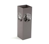 Versa Paragüero Árbol de la Vida Hierro gris calado 15 x 49 x 15 cm