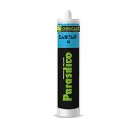 PARASILICO SANITAIR N - Sellador de silicona neutra blanca para baños/Duchas/Cocinas/Cámaras frigoríficas, Resistente al moho, Usado por profesionales (300 ML)