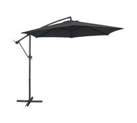 Parasol excéntrico kigali 3m gris