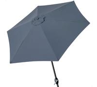 Parasol Hexagonal Mástil Aluminio 38 Mm Ø 300 Cm, Tela Poliéster 150 Gr/m2, Antracita