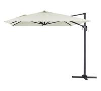 Parasol lateral de jardín en aluminio - sun 4- rectangular- 3 x 4 m - crudo