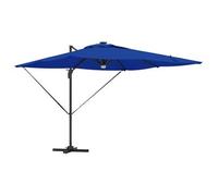 Parasol Roma Azul 286 X 284 X 270 Cm Aluminio Y Poliéster Vidaxl